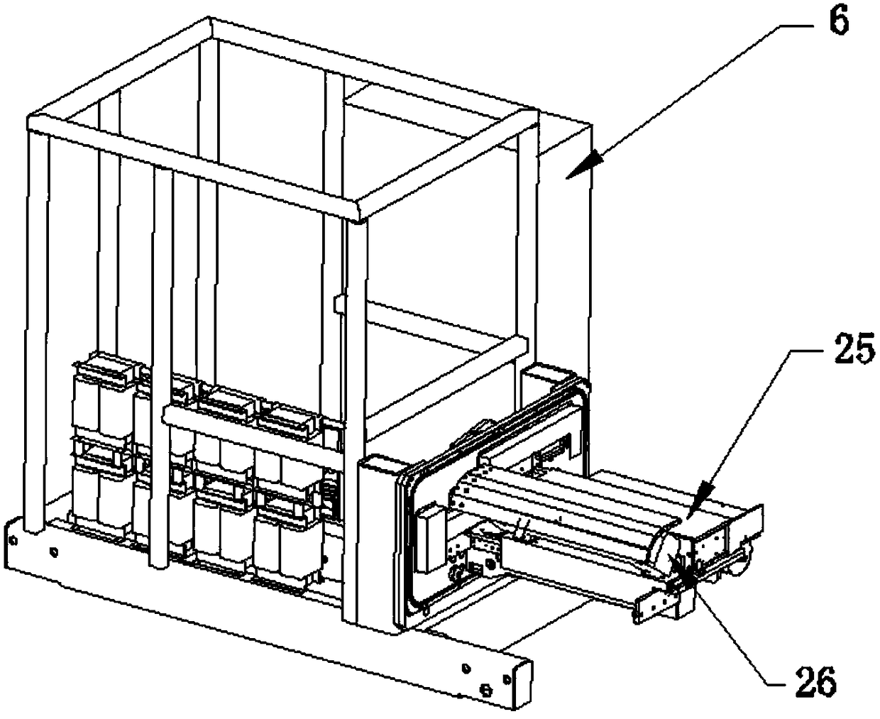 High vacuum winding type capacitor coating machine