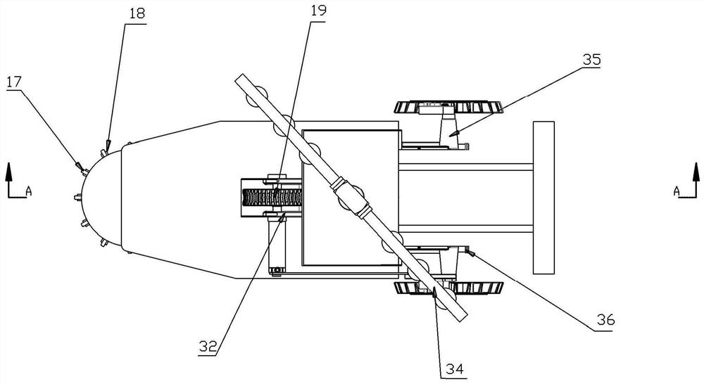 Pesticide spreading trolley with intelligent operation function