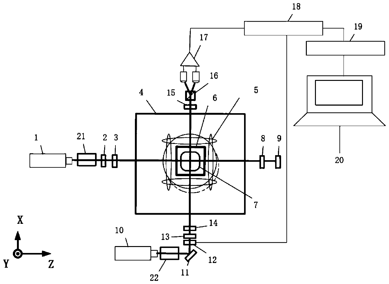 A nuclear magnetic resonance gyroscope device that improves the uniformity of atomic polarization