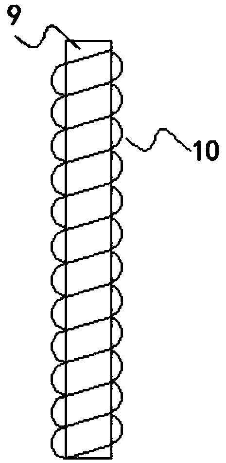 A bridge expansion joint structure