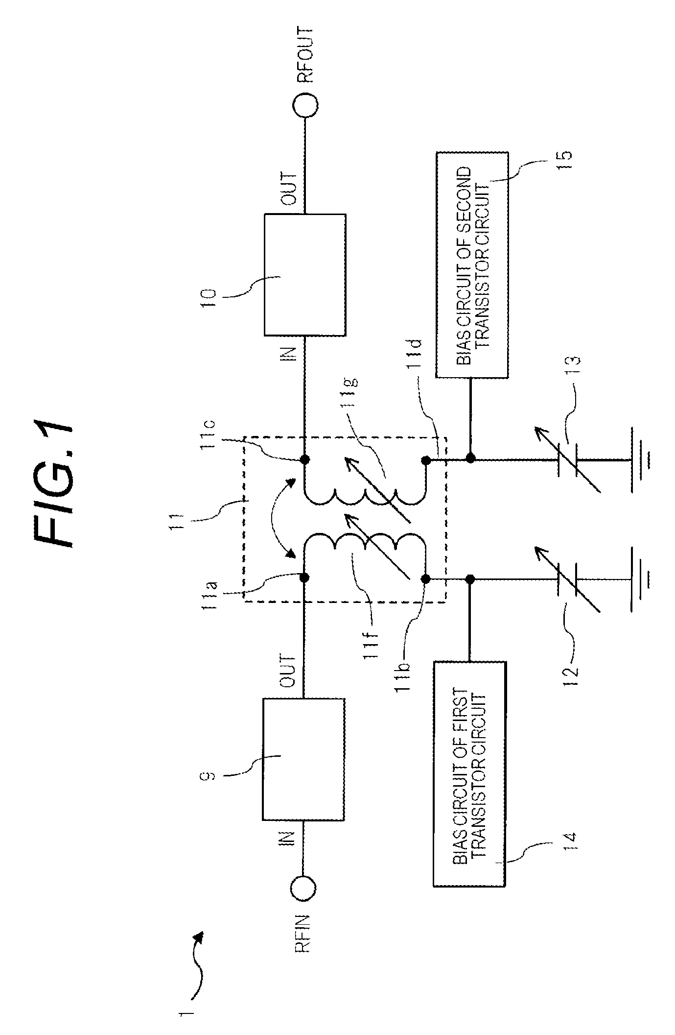 Variable matching circuit and amplifier