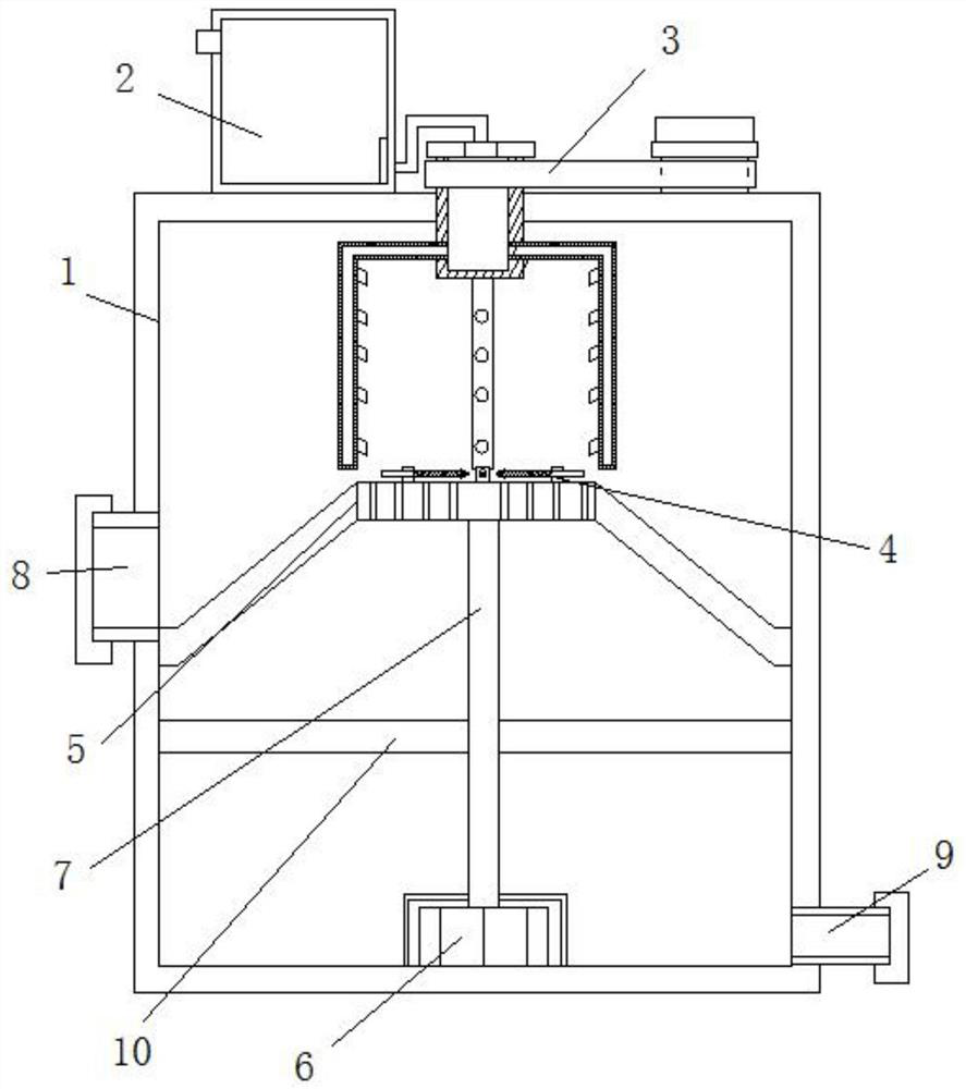 Cleaning device for printing model of 3D printer