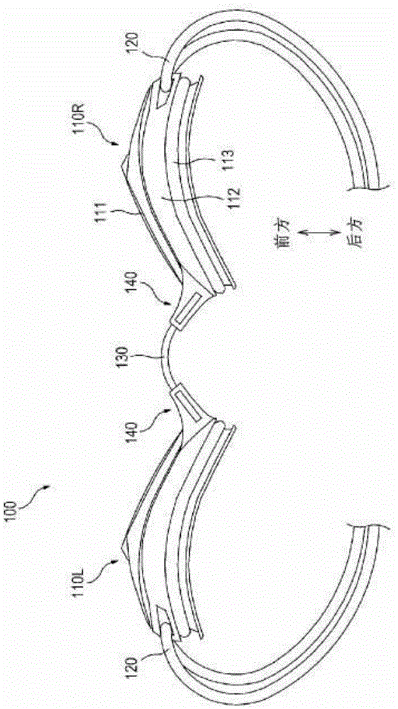 Goggles with adjustable length attachment straps