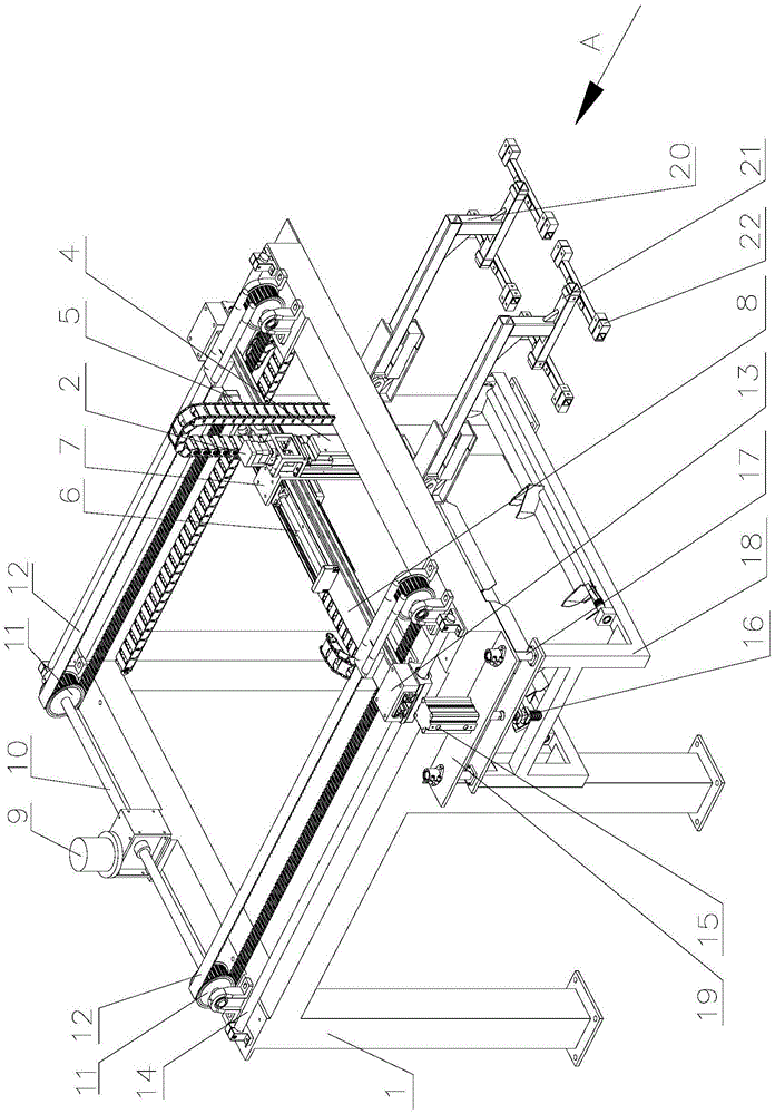 Automatic packaging device and method for small ceramic tiles