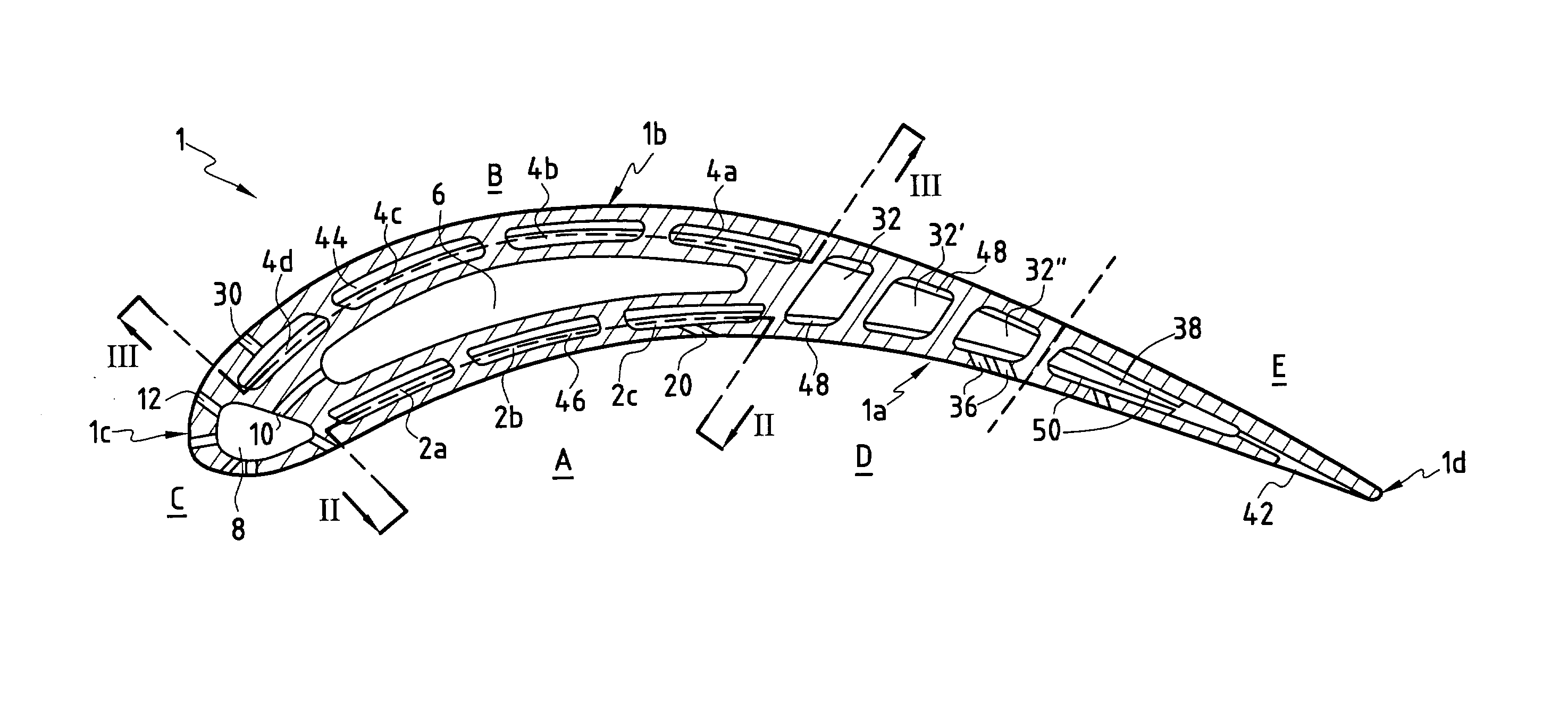 Gas turbine blade cooling circuits