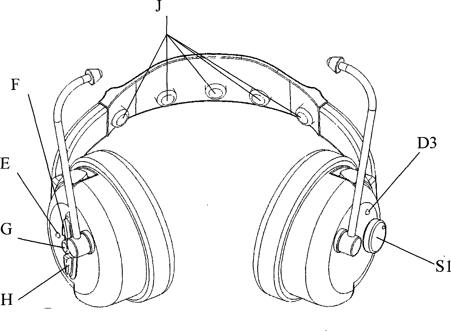 Transcranial magnetoelectric depression therapeutic apparatus