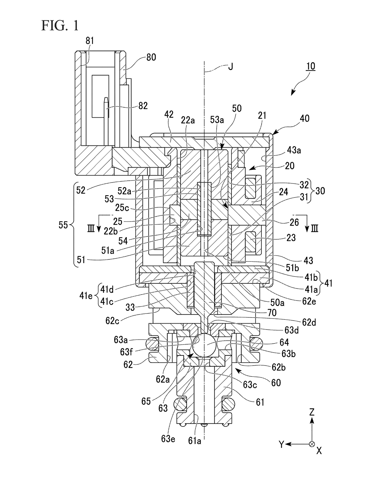 Electromagnetic valve