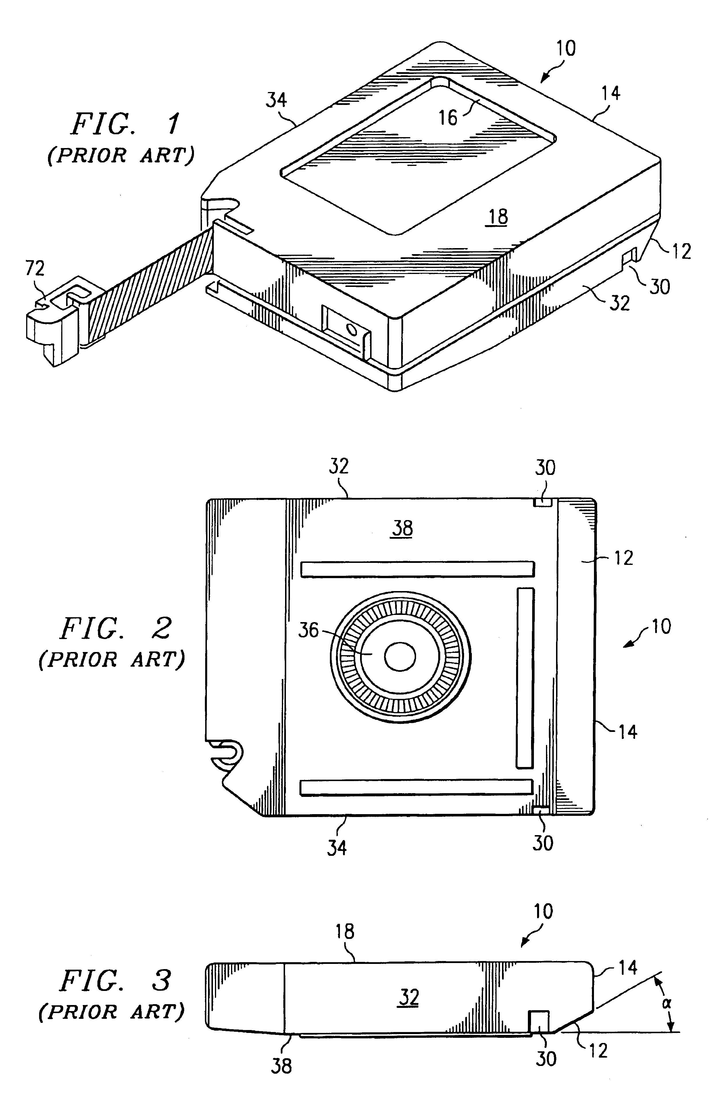 Data-cartridge case adapted for dual-format applications