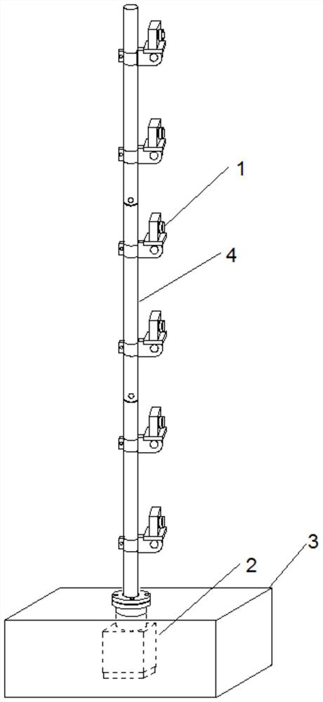 Intelligent multi-point three-dimensional information acquisition equipment