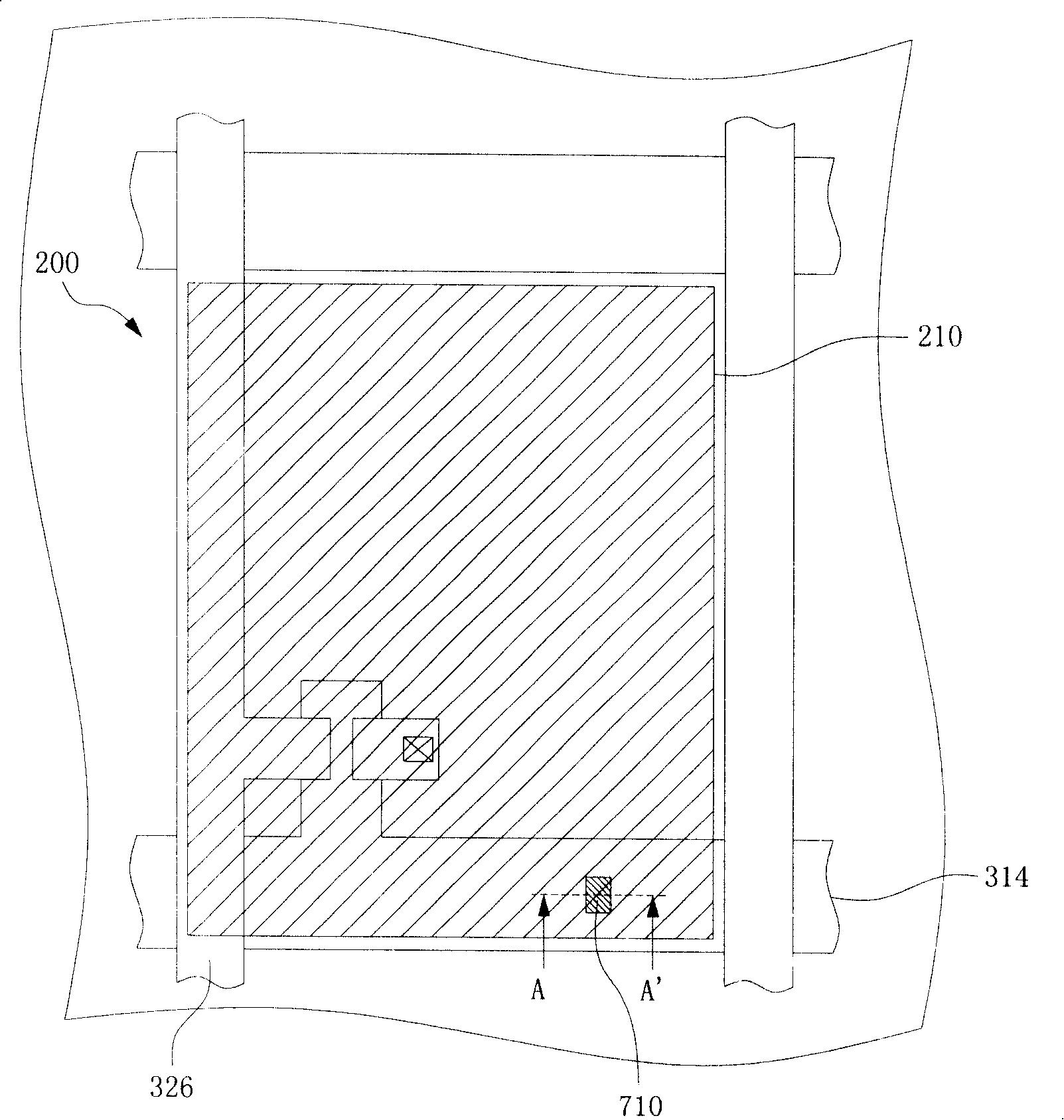 Electric ink display equipment and mending method thereof