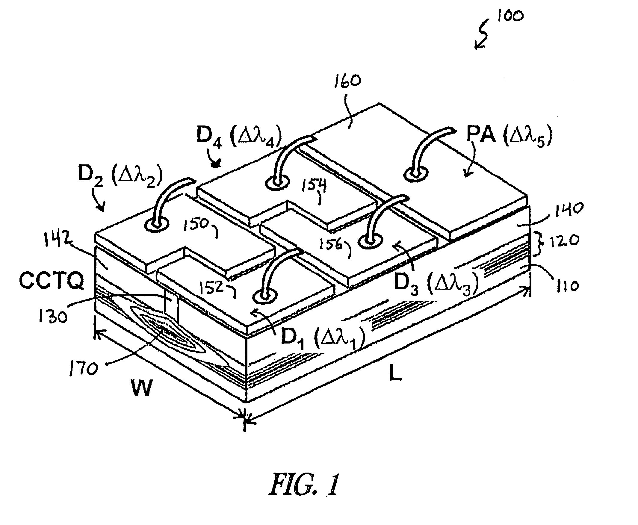 Optical broadband emitters and methods of making the same