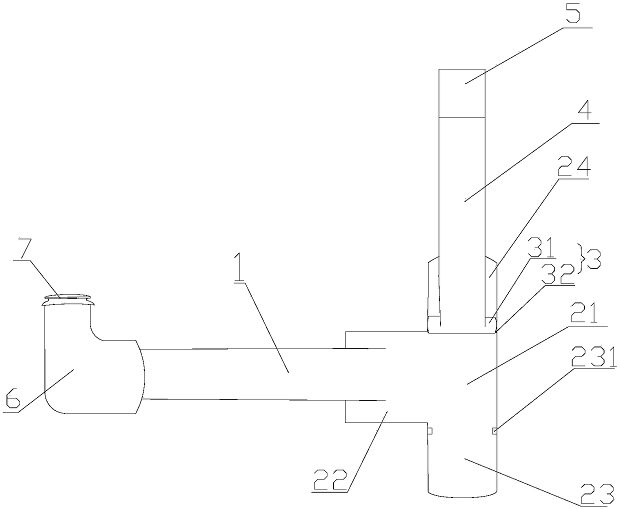 Bathtub drainer and bathtub