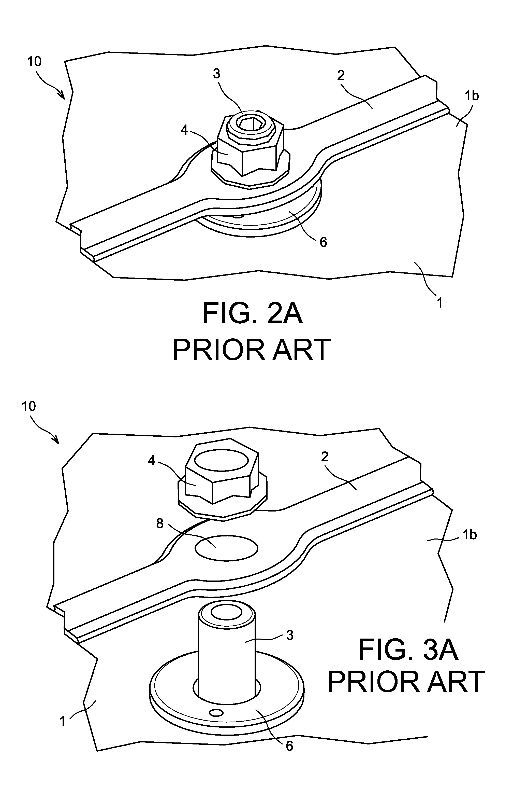 Lightning conductor system comprising a lightning conductor strip mounted in an offset manner