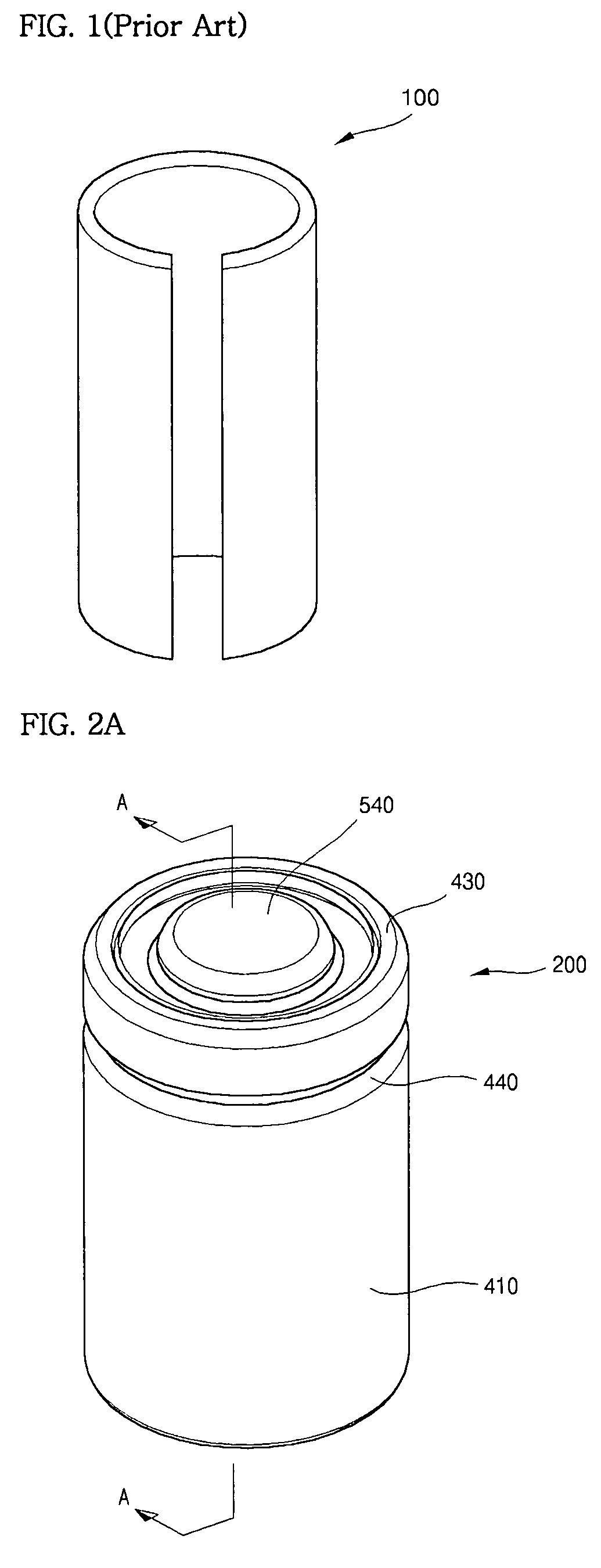 Cylindrical lithium secondary battery