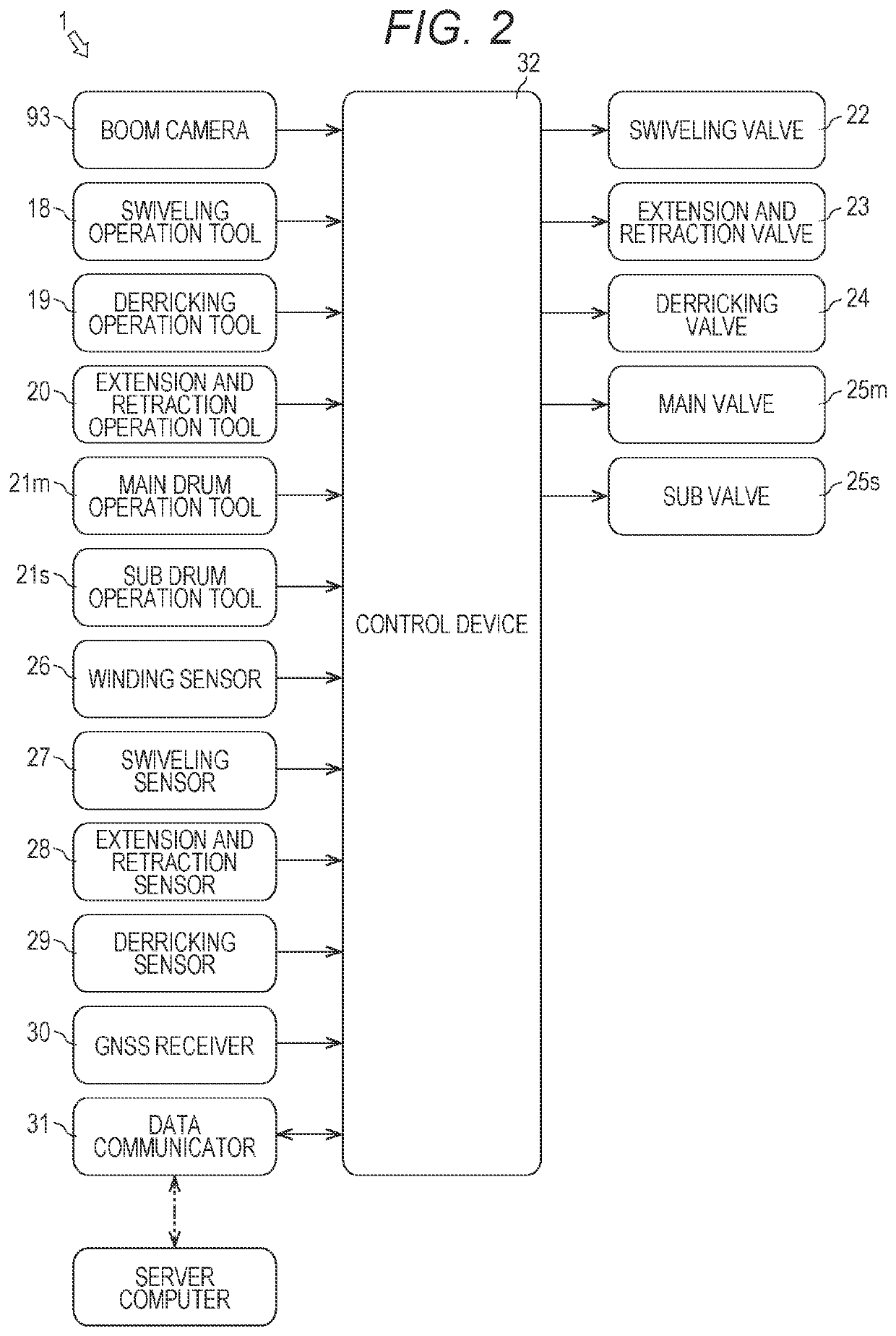 Crane, and path generation system for crane