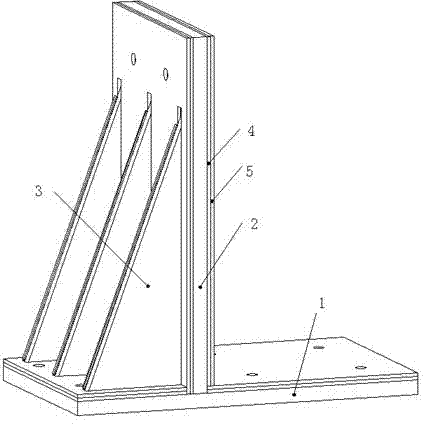 High damping vibration test clamp