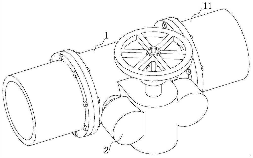 Two-way pressure high-temperature butterfly valve