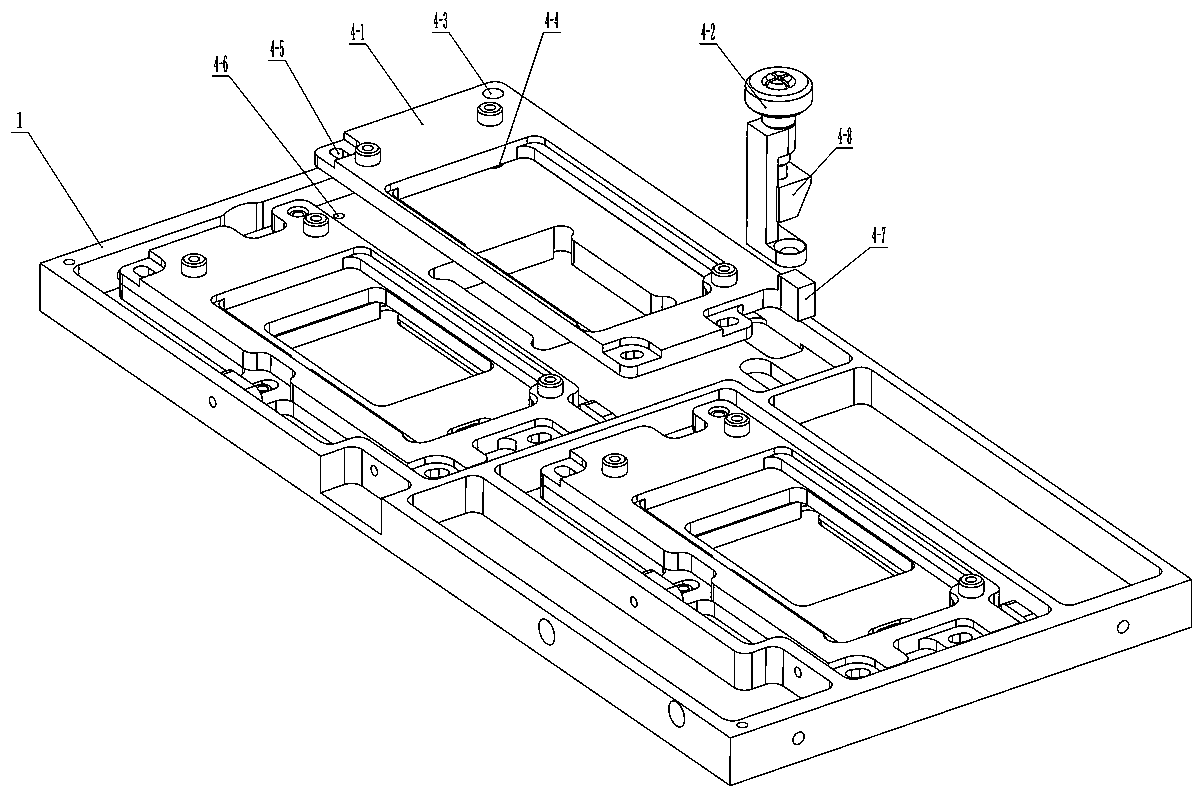 Nozzle angle fine-adjusting device for three-nozzle printer