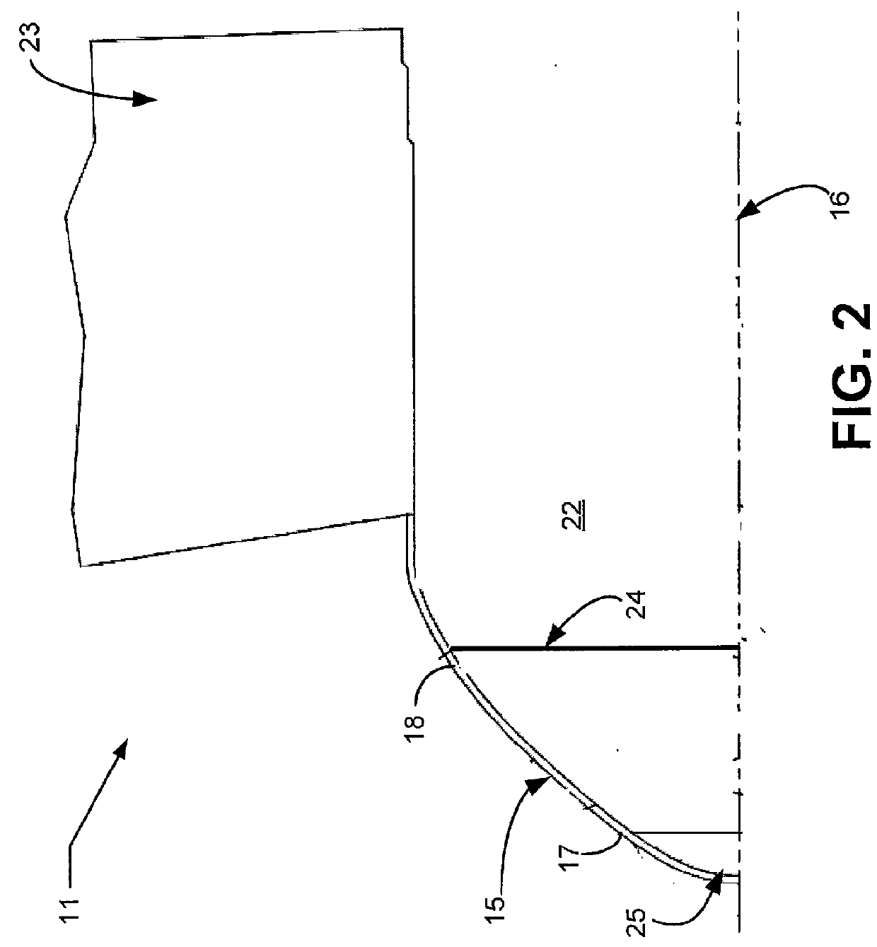 Spinner Aft-Extended Forward Return Flange