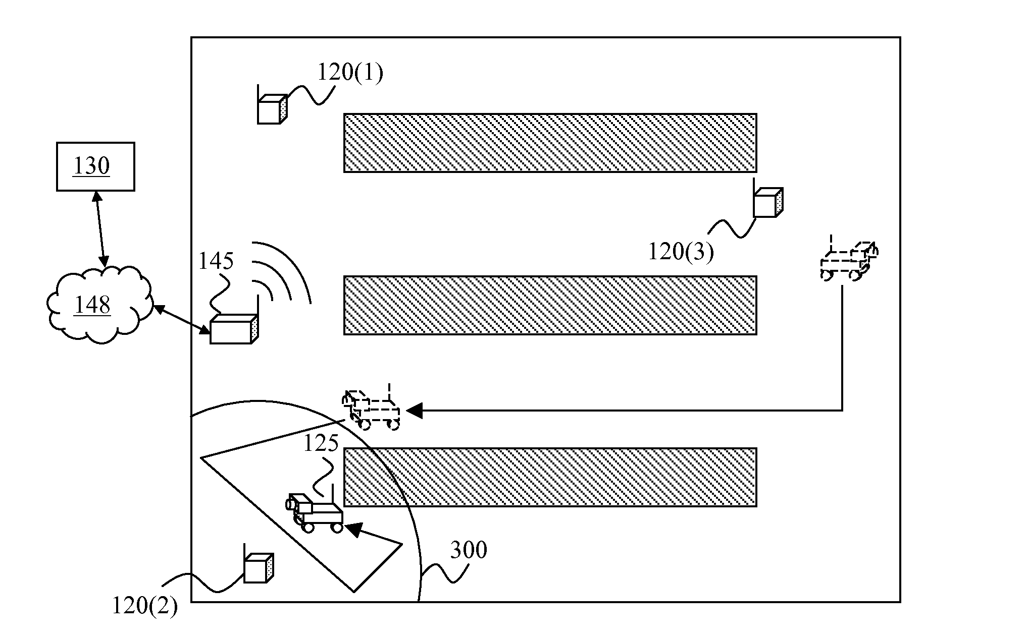 Area monitoring system and corresponding method for operating the same