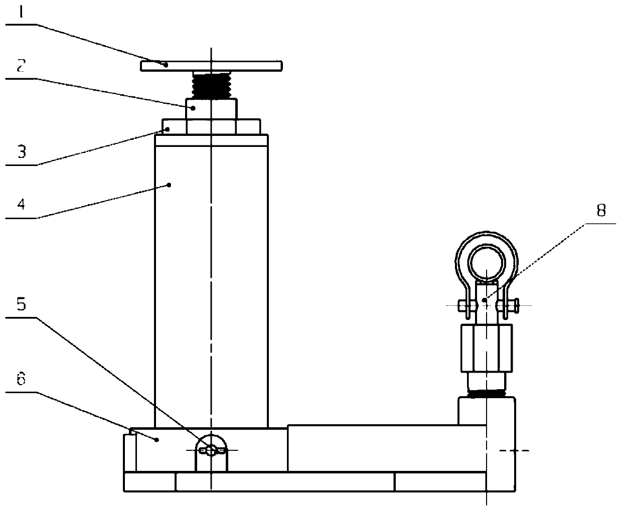 Disassembly tool and method of compression spring in cylinder block