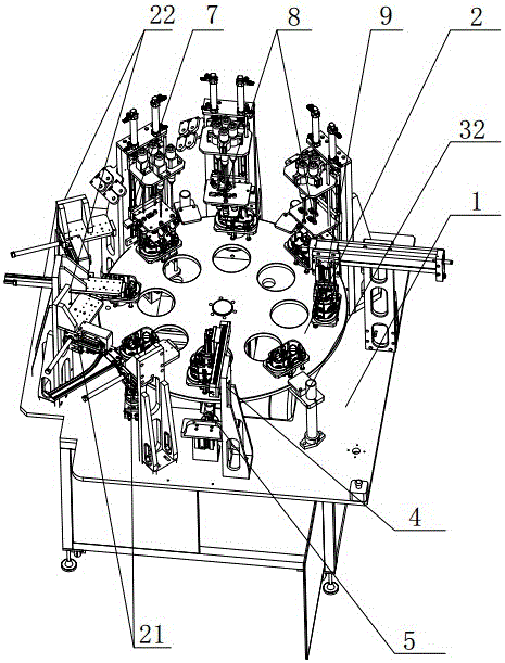 Switch cassette assembling machine