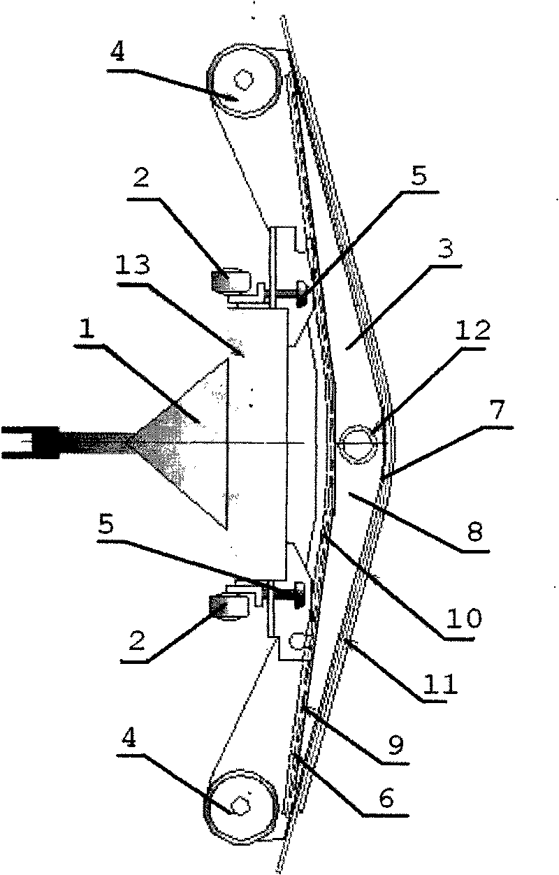 Water scraping rake device