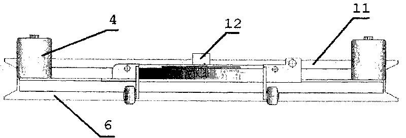 Water scraping rake device