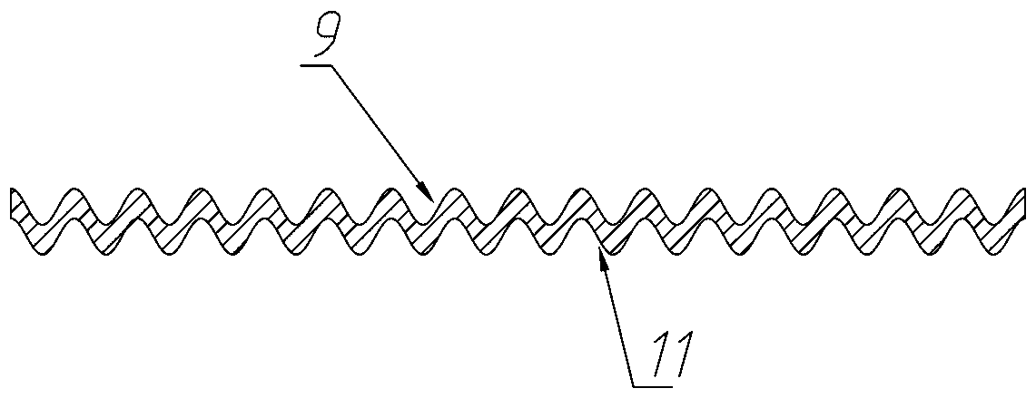 Multi-disc direct cleaning filter and use method thereof