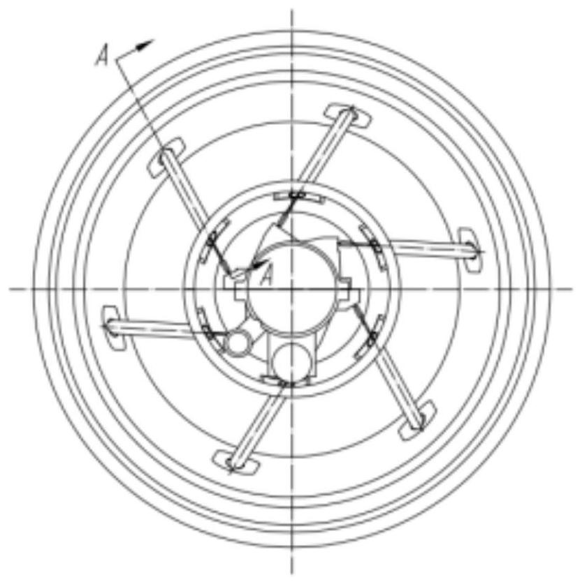 A Supporting Structure for Flow Channels in Exhaust Cylinders of Small and Medium-sized Gas Turbines