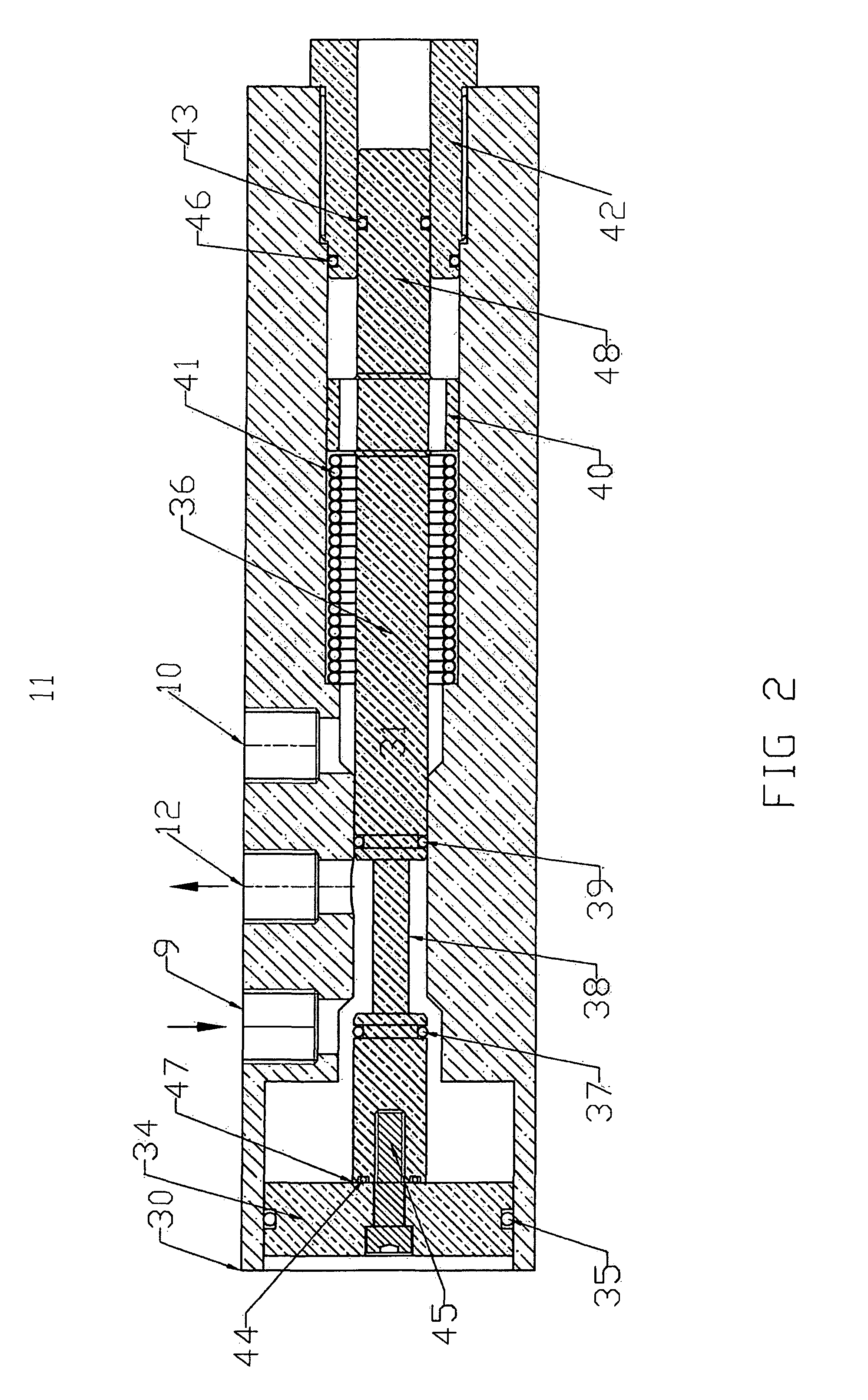 Auxiliary tank and mains water supply system