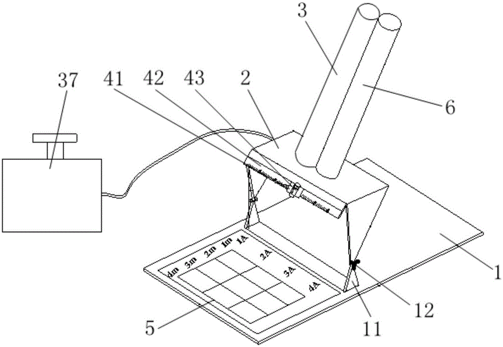 Electromagnetic projecting device used for launching fire extinguishing bomb