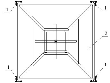 Pavilion without bolted connections