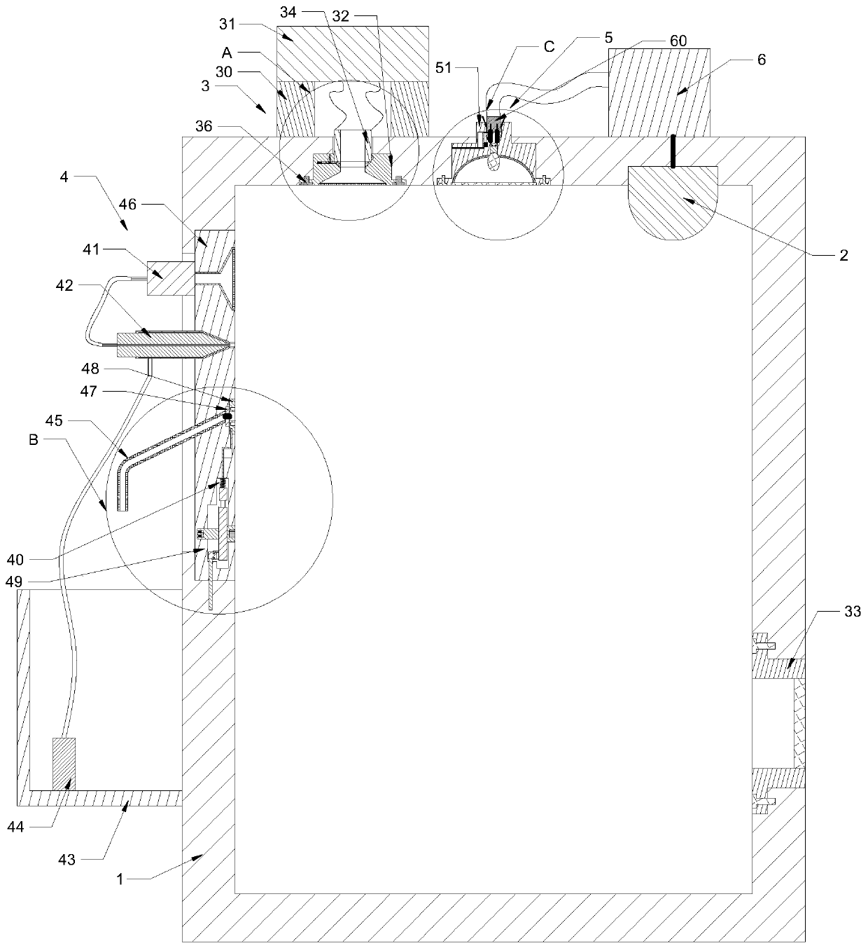 Elevator with sterilization function