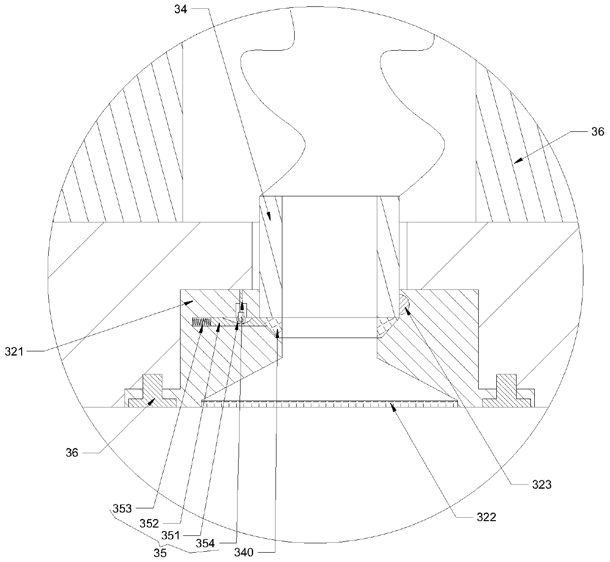 Elevator with sterilization function