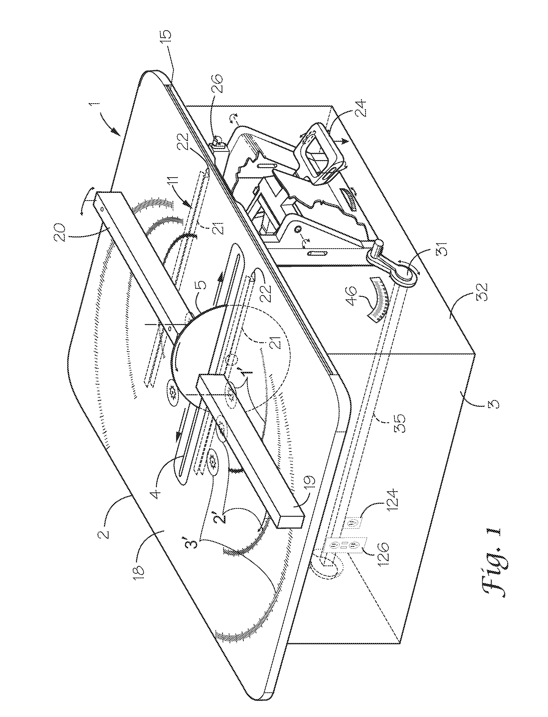 Table miter saw