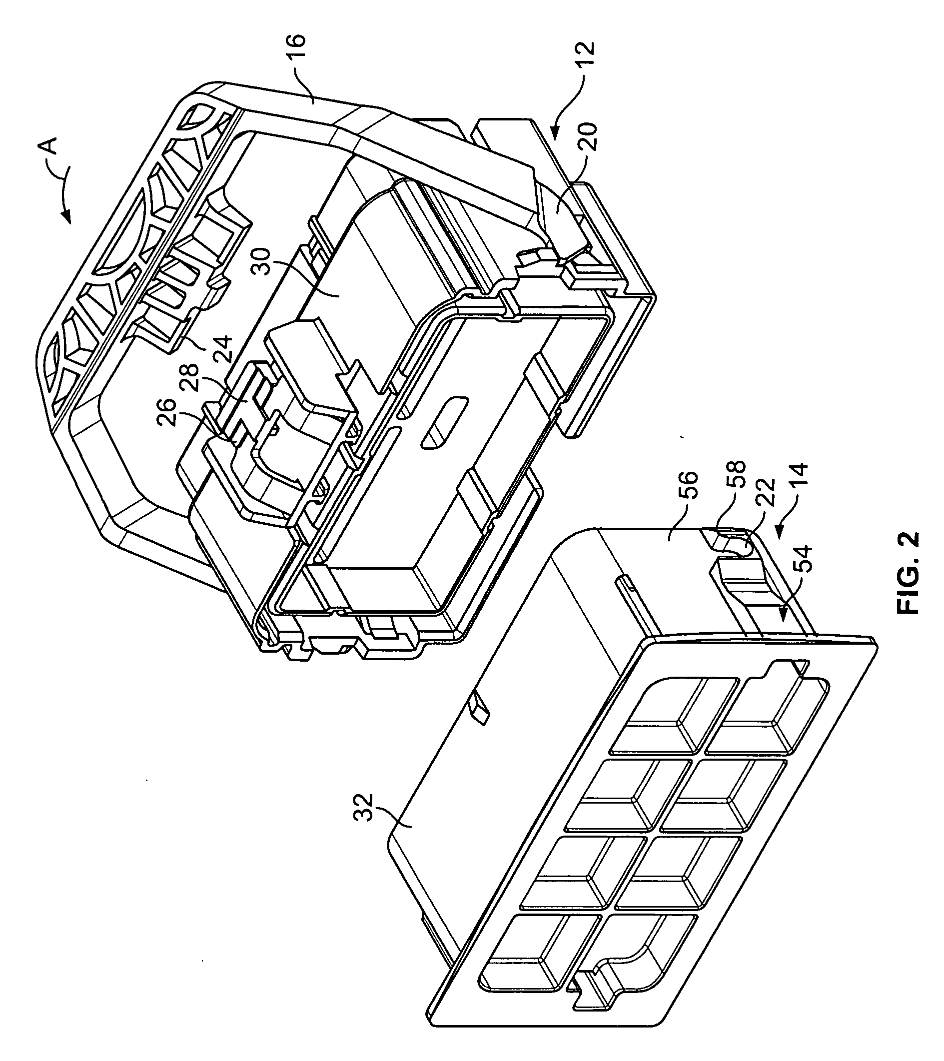 Lever type electrical connector