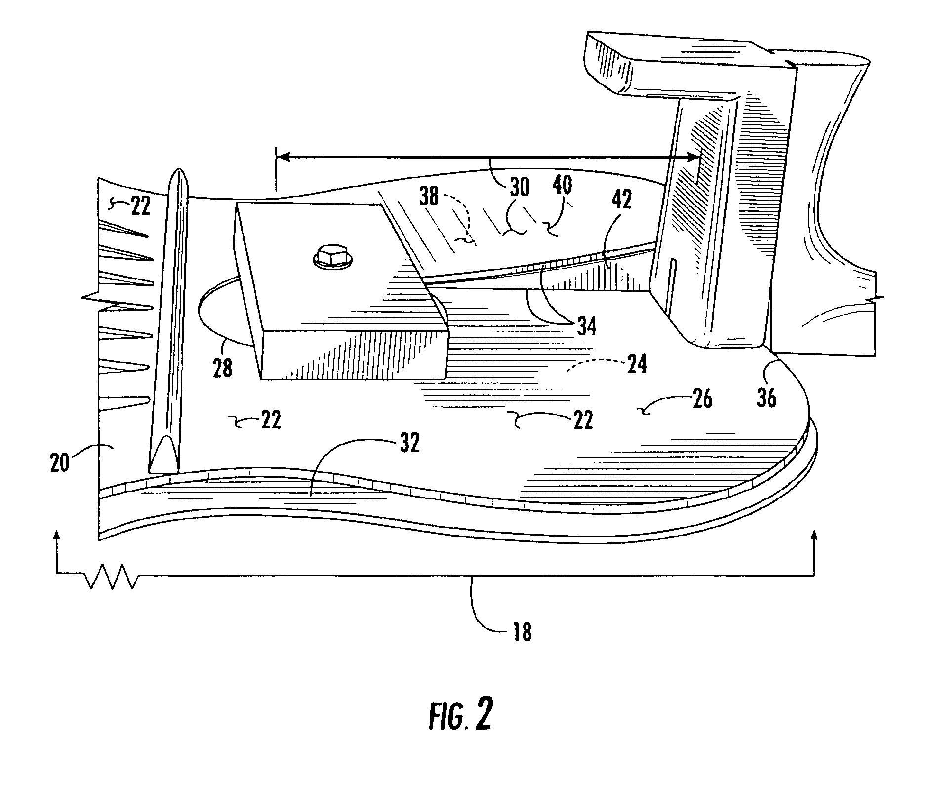 Guitar having a partially sloped sounding board