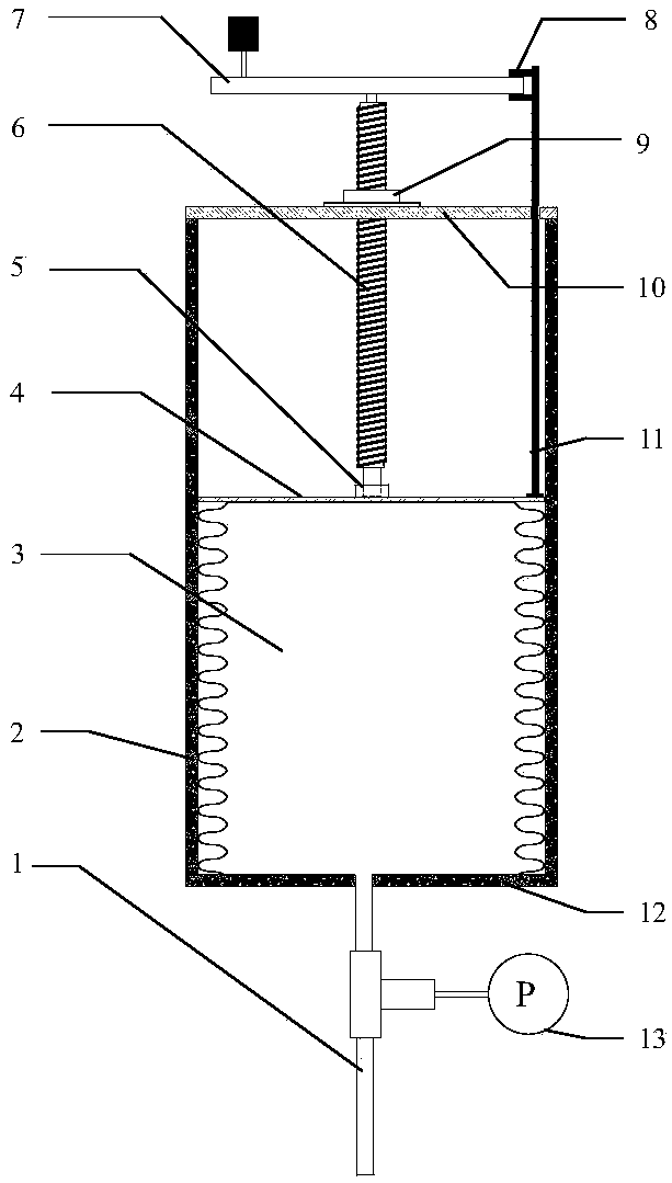 Thermoacoustic oscillation suppression device based on variable-volume damping gas storage for liquid helium container