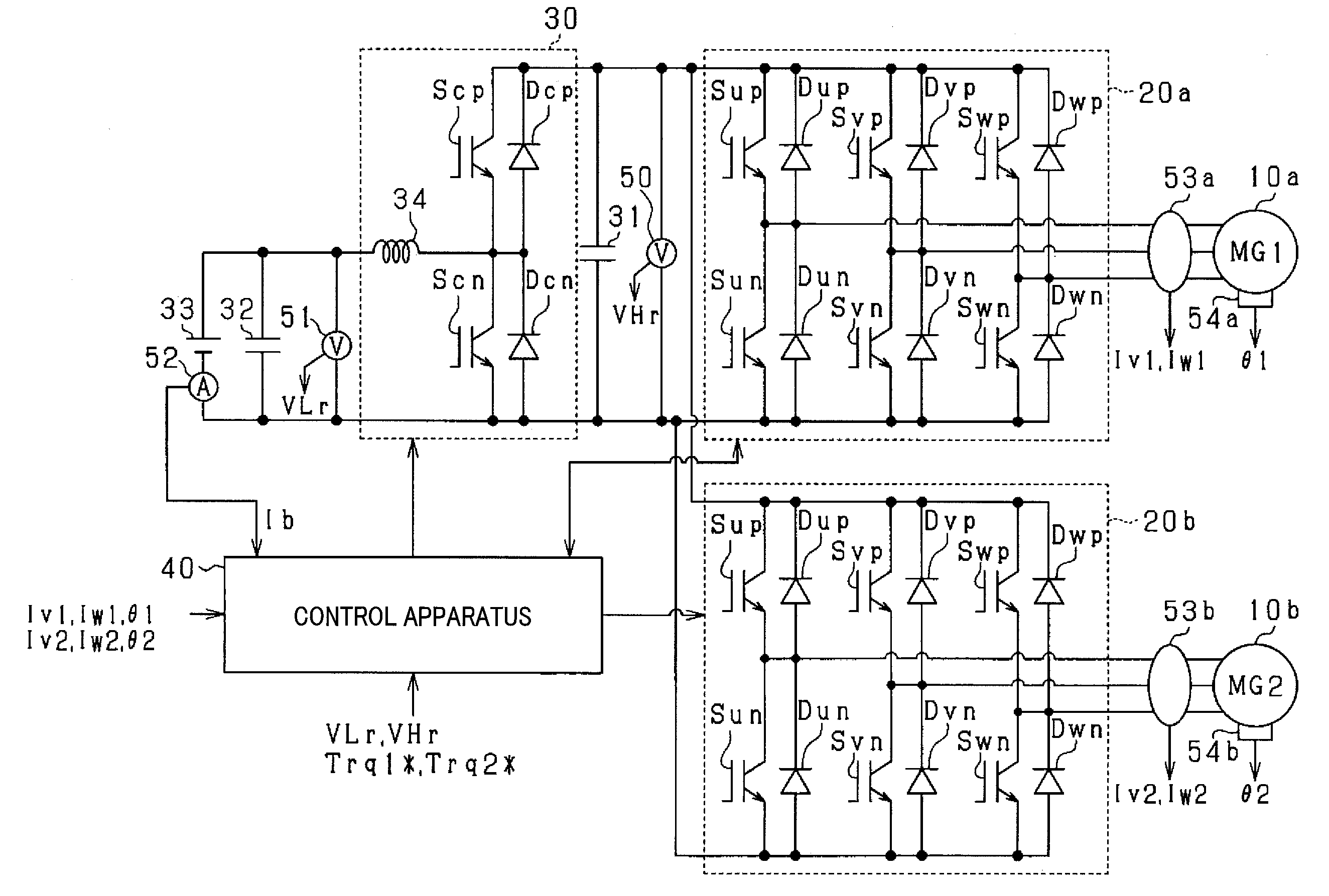 Control apparatus for motor control system