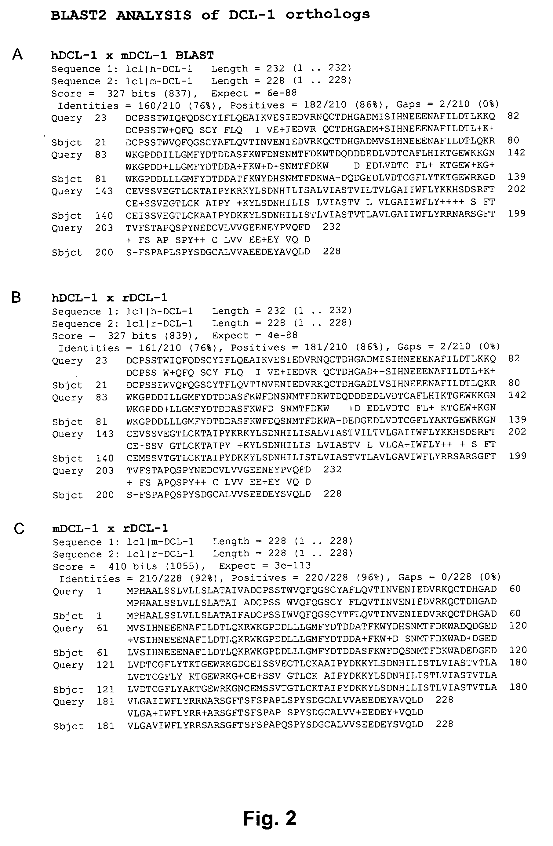 DCL-1 and uses thereof