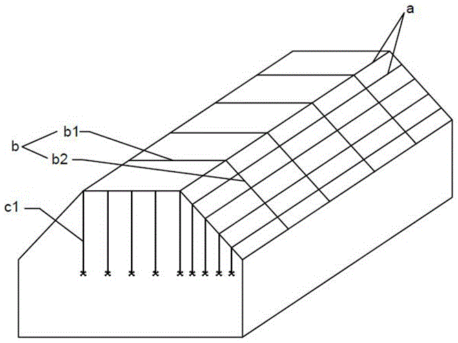 Framework connecting device for grape greenhouse