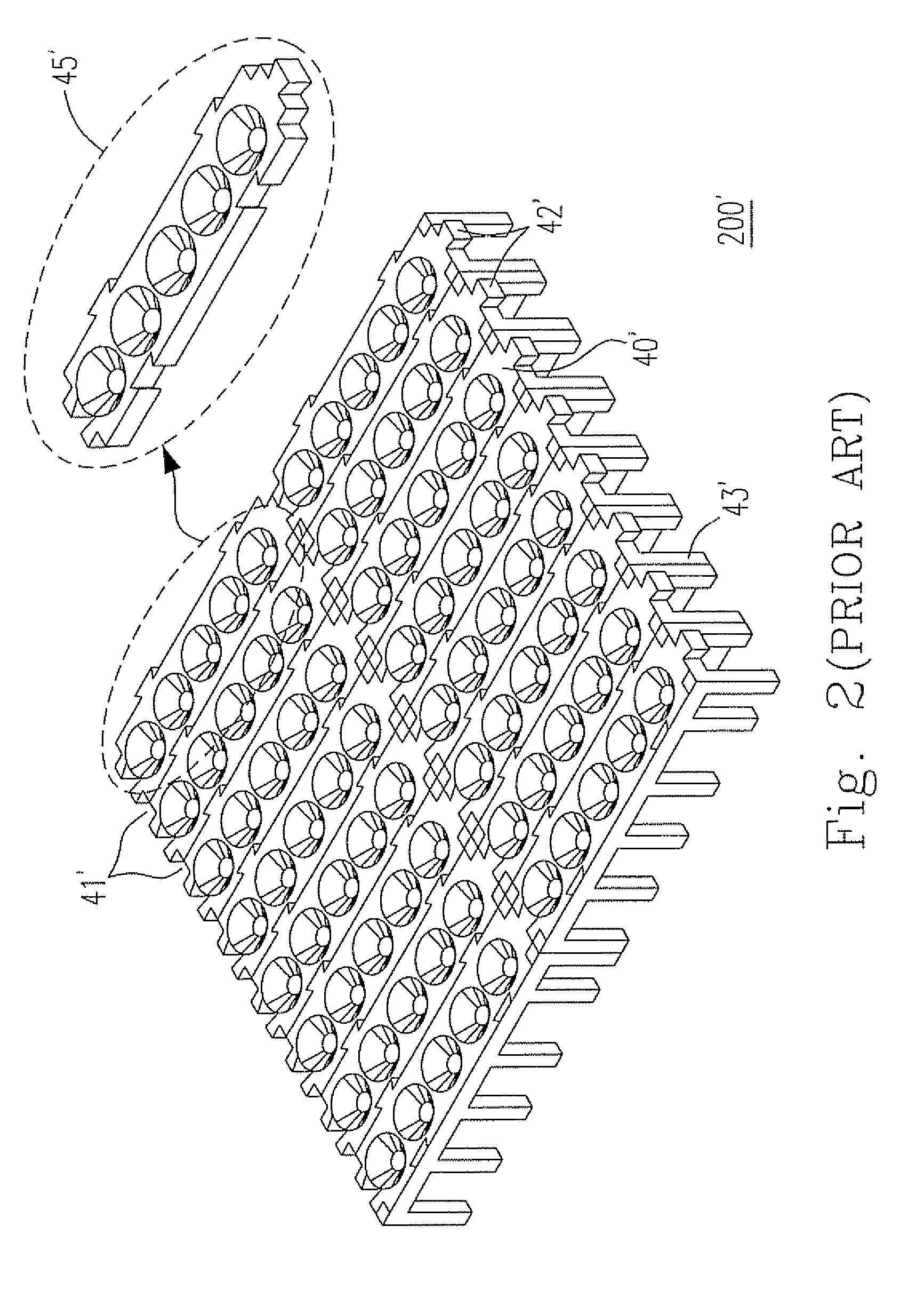 Flexible circuit board with heat sink