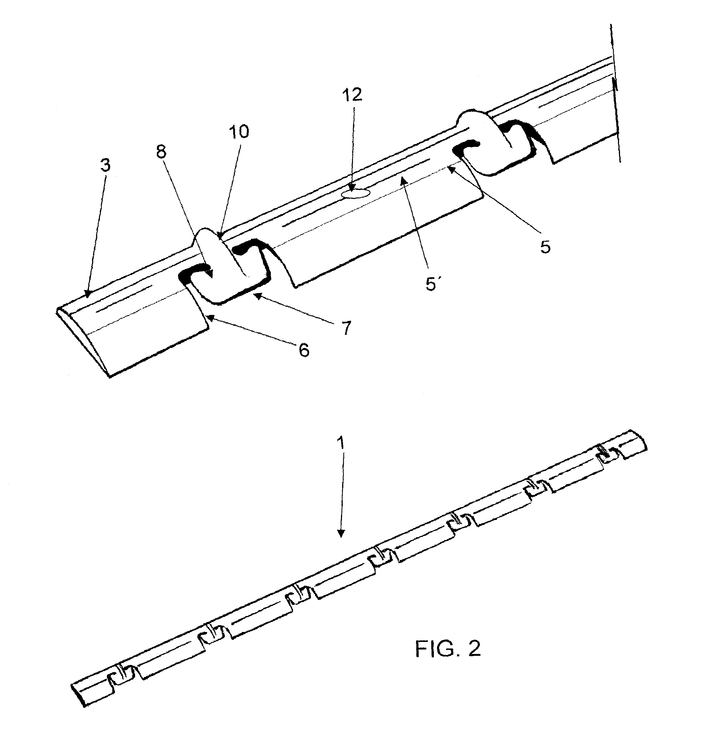 Device with protection net and assembly procedure suitable as barrier for all kinds of openings