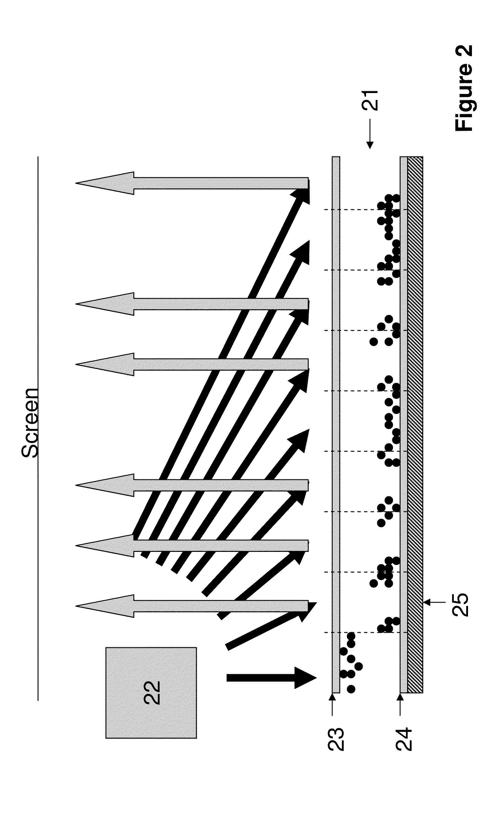 Portable projector utilizing electrophoretic displays