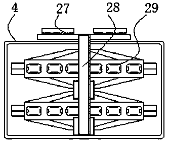 High-pressure blowing type runway cleaning device for airport maintenance