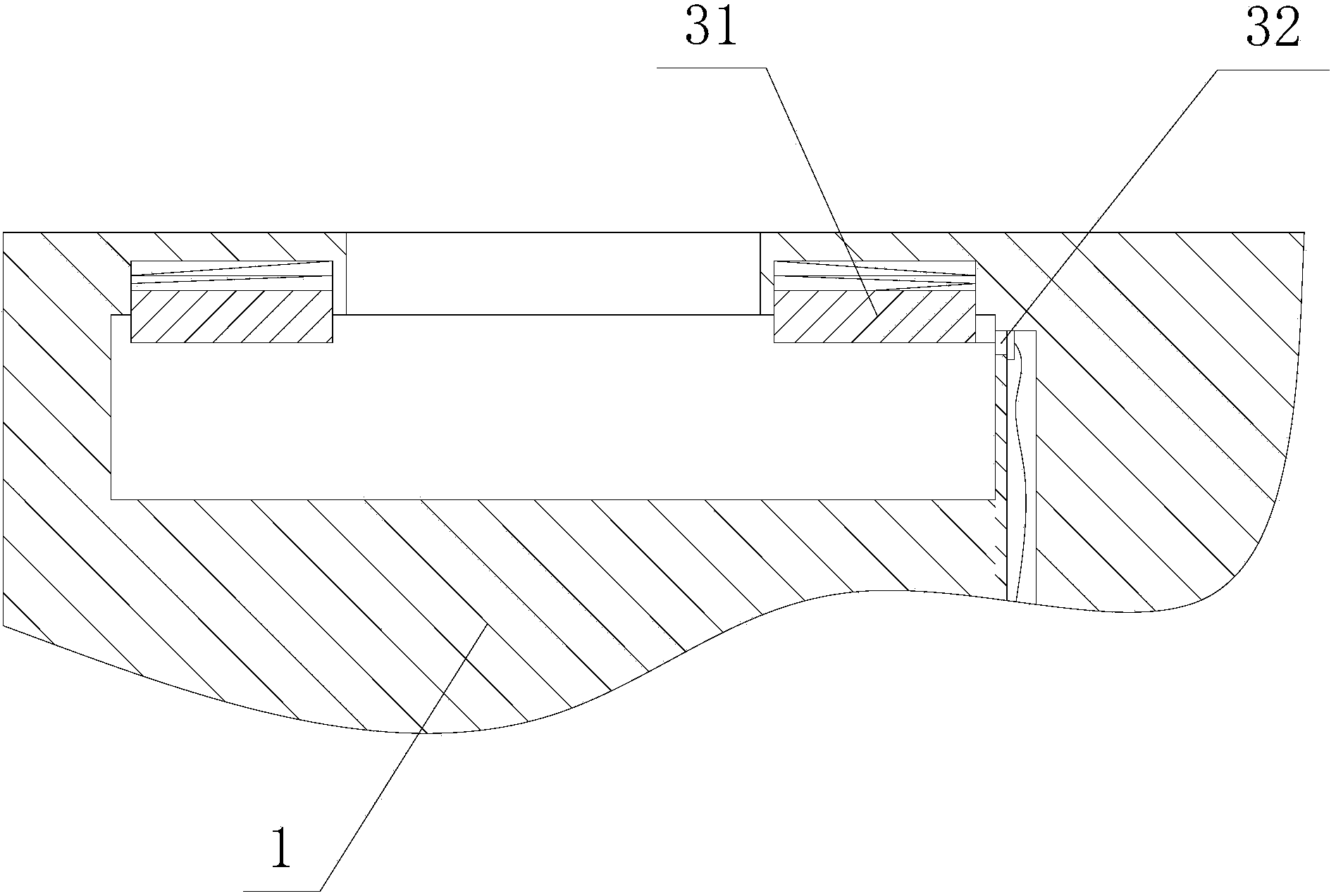 Automatic fixing device for container