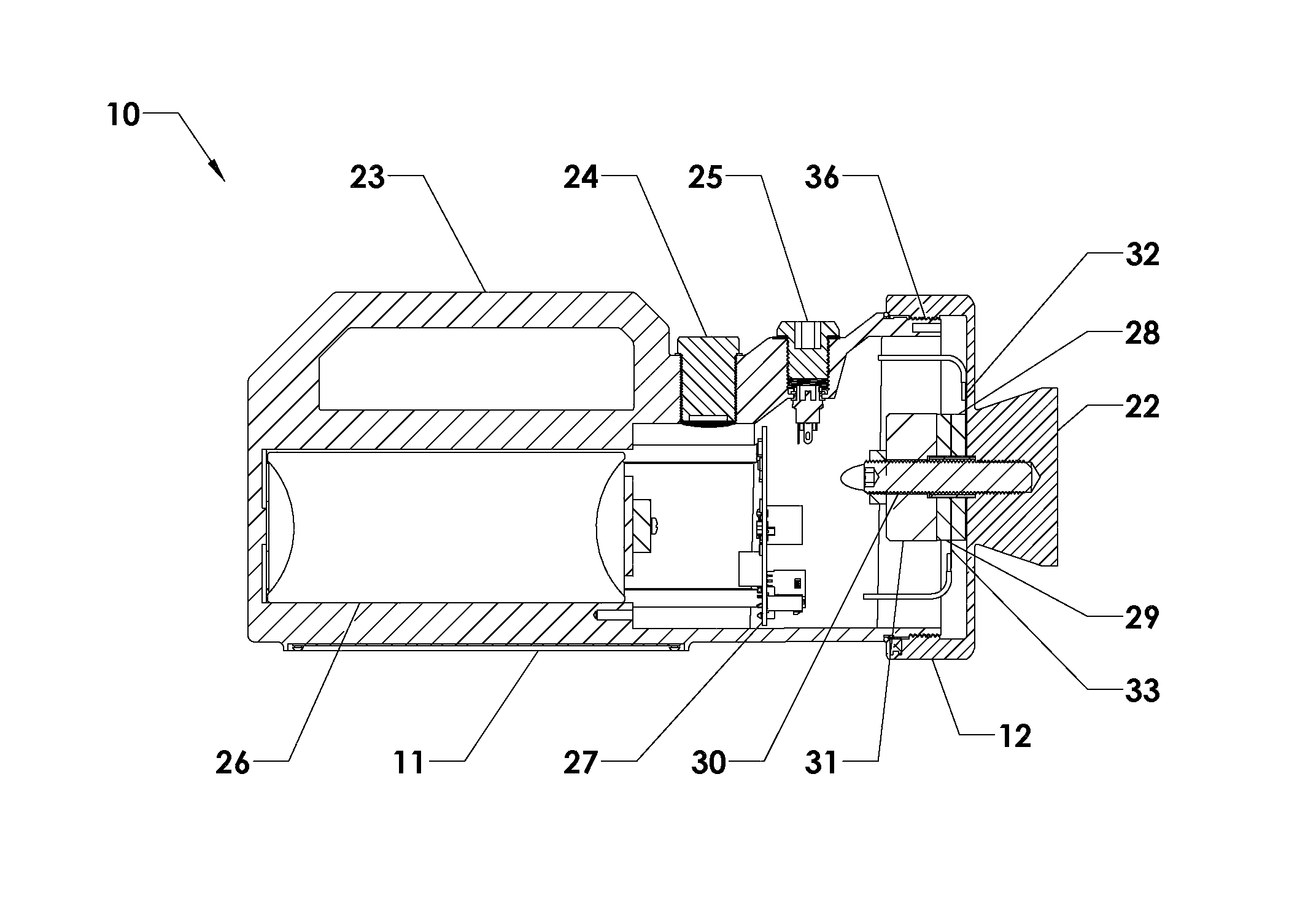 Explosion-proof acoustic source for hazardous locations