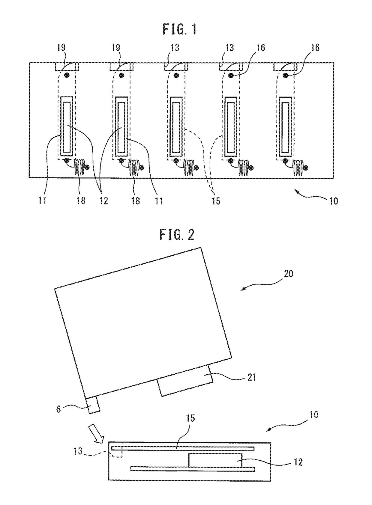 Electronic apparatus to which one or a plurality of child units are connected