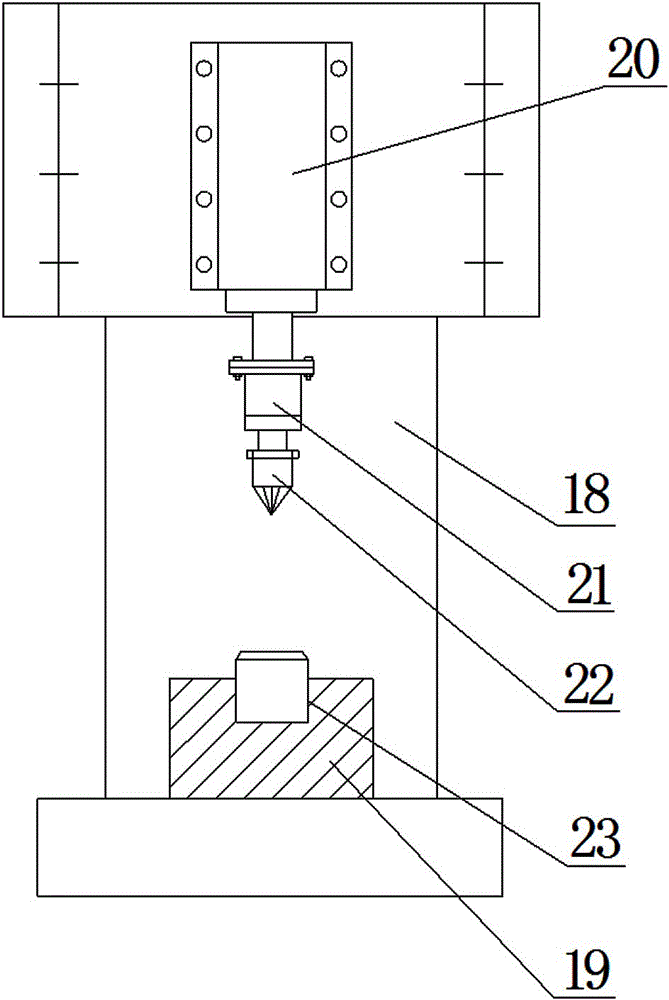 Production line of cold machining for plug screws and machining process thereof